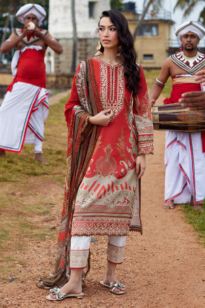 Gulaal | Saffira Lawn 25 | Zhuri -  Gulaal Ladies Clothes - Original Designer Dress - House of Maryam