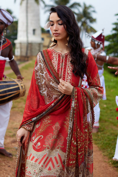 Gulaal | Saffira Lawn 25 | Zhuri -  Gulaal Ladies Clothes - Original Designer Dress - House of Maryam