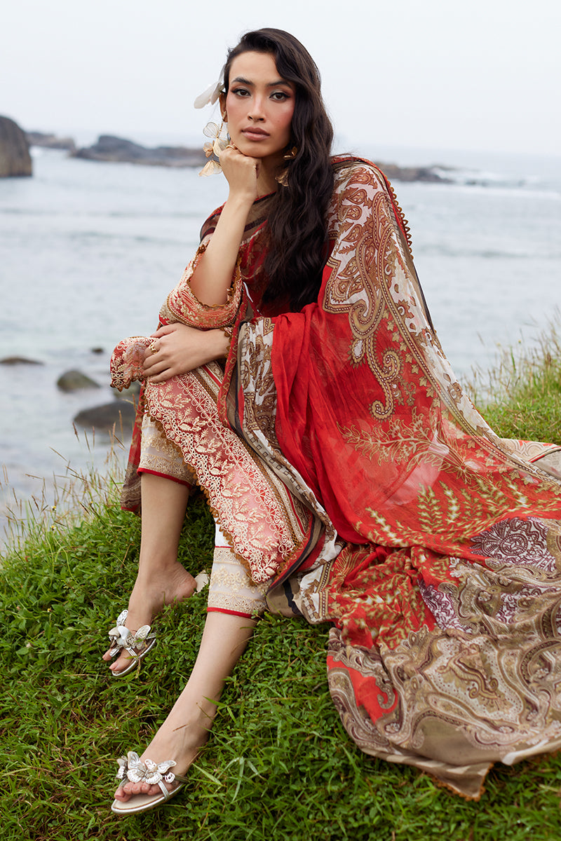 Gulaal | Saffira Lawn 25 | Zhuri -  Gulaal Ladies Clothes - Original Designer Dress - House of Maryam