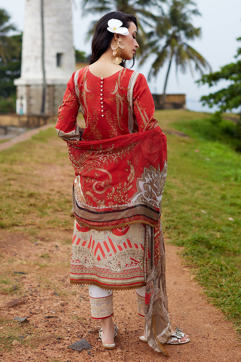 Gulaal | Saffira Lawn 25 | Zhuri -  Gulaal Ladies Clothes - Original Designer Dress - House of Maryam