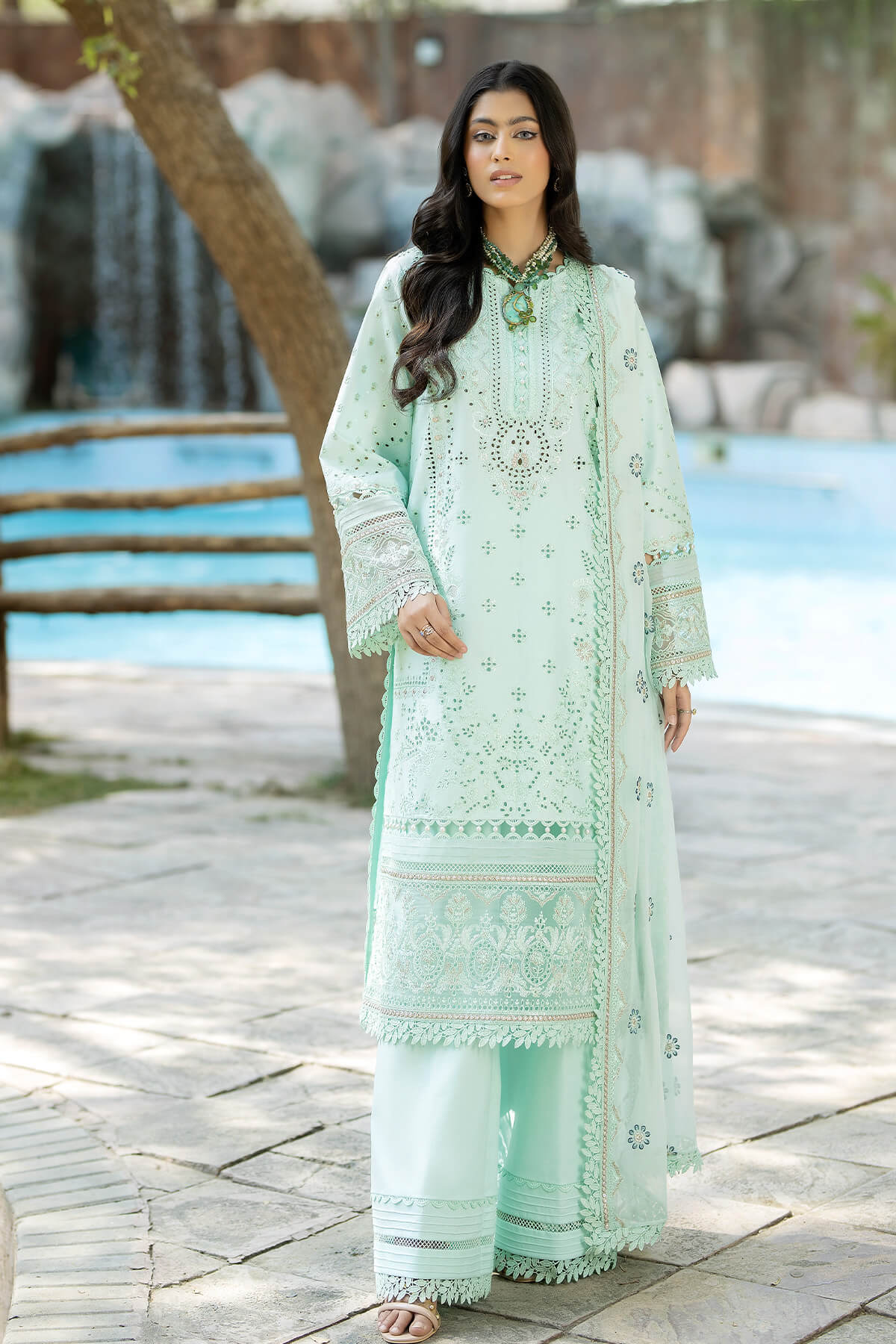 Imrozia Premium | Subah e Roshan | S.L 65 Aarzoo -  Imrozia Premium Luxury - Original Designer Dress - House of Maryam