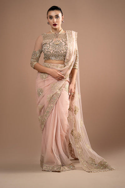 Imrozia Premium | Lumiere Luxury Sarees | 01 Rose Clair -  Imrozia Premium Formal - Original Designer Dress - House of Maryam