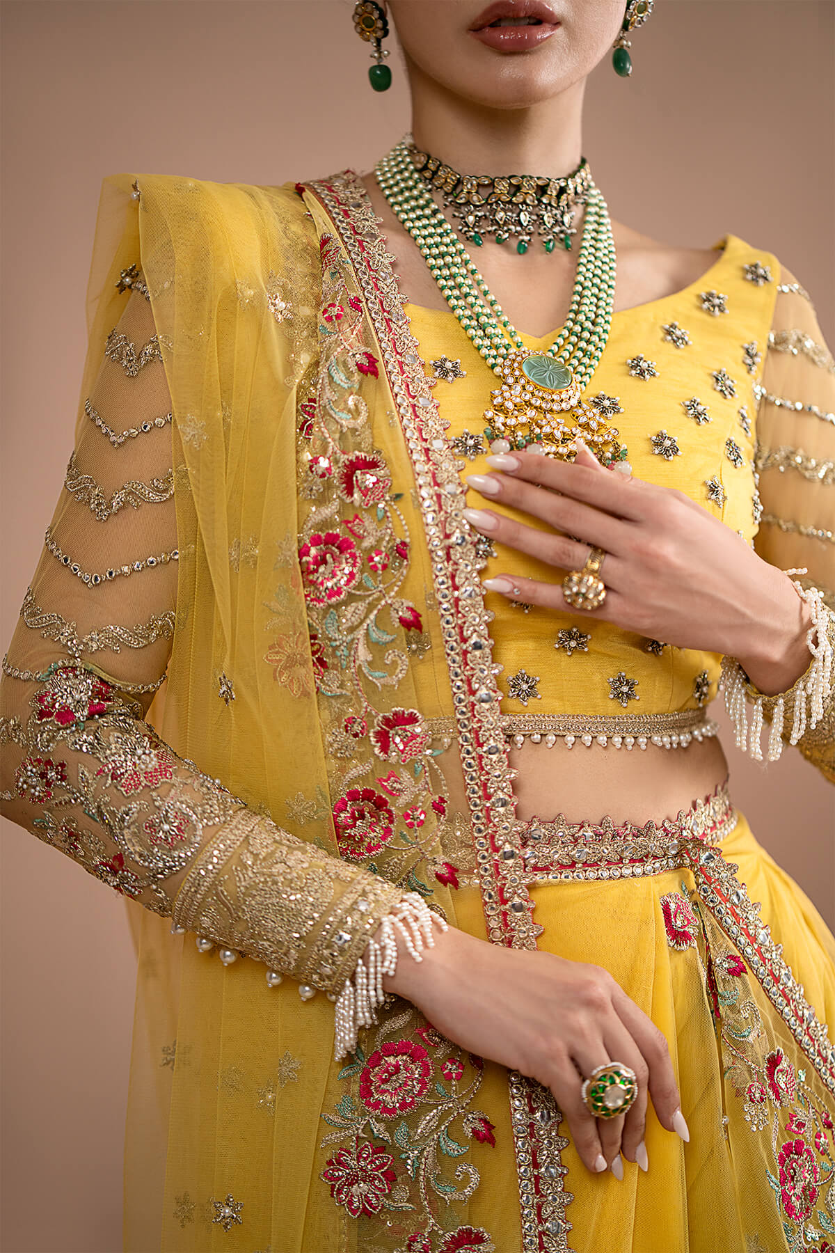 Imrozia Premium | Lumiere Luxury Sarees | 02 Lustrous Gold -  Imrozia Premium Formal - Original Designer Dress - House of Maryam