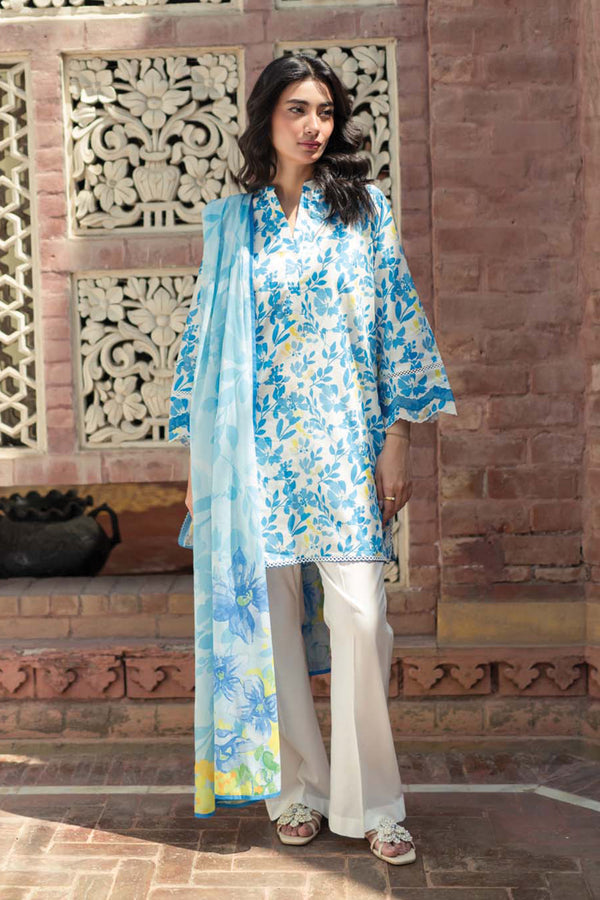 Sahar | Spring Summer Lawn | S-8 -  Sahar Casuals - Original Designer Dress - House of Maryam