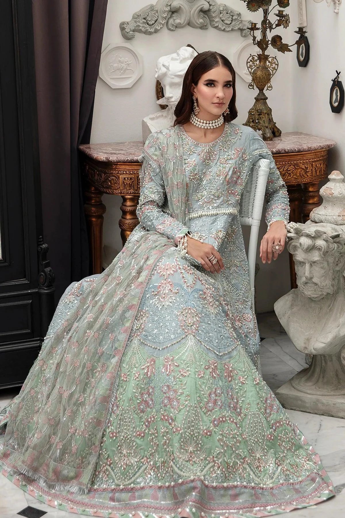 AJR Couture | Alif Luxury Wedding Formals 23 | Veronica -  AJR Couture Bridal - Original Designer Dress - House of Maryam