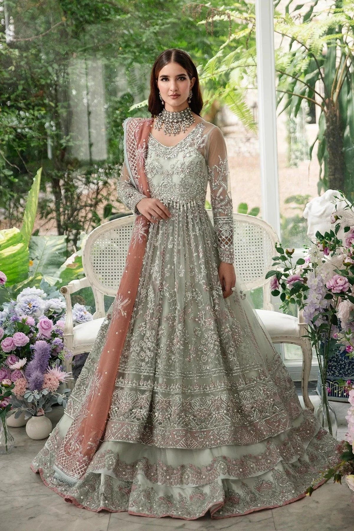 AJR Couture | Alif Luxury Wedding Formals 23 | Wisteria -  AJR Couture Bridal - Original Designer Dress - House of Maryam