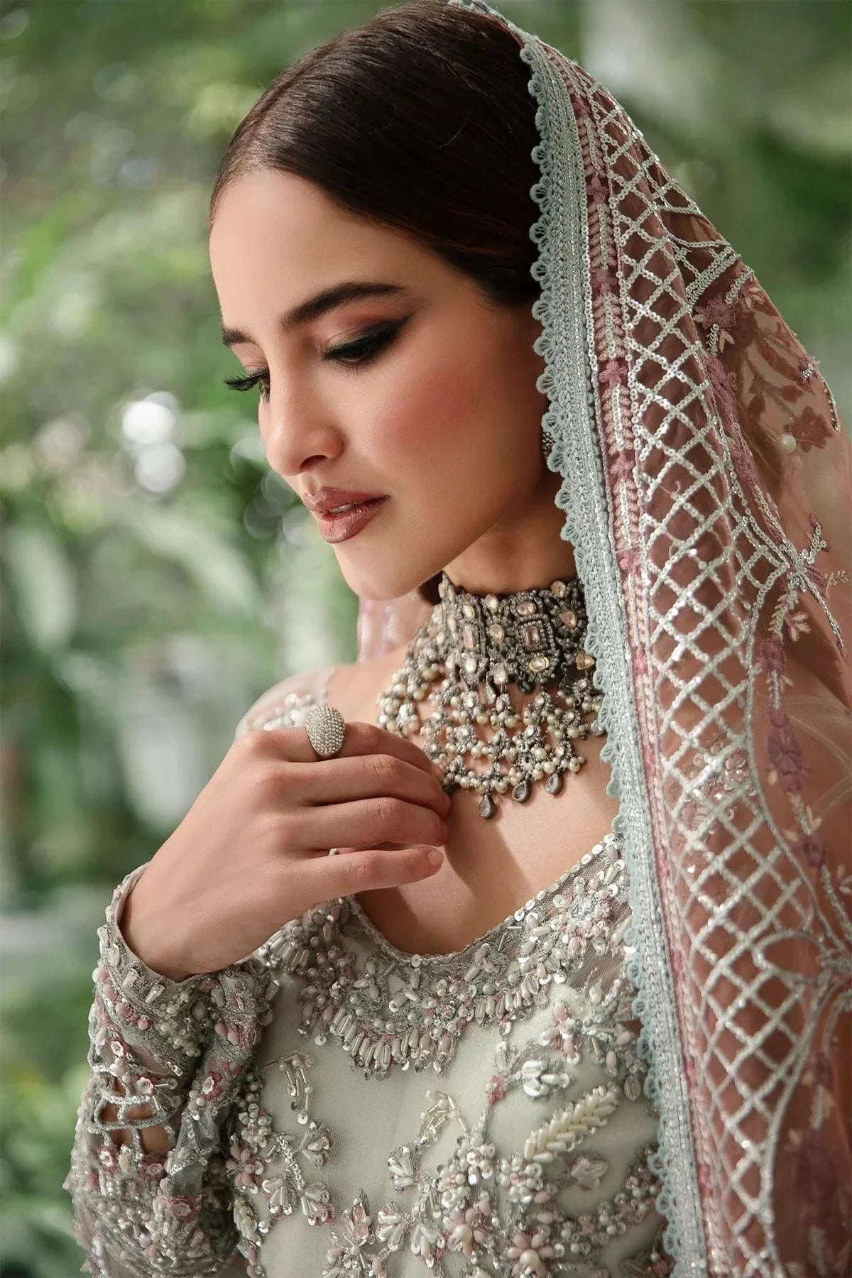 AJR Couture | Alif Luxury Wedding Formals 23 | Wisteria by AJR Couture - House of Maryam