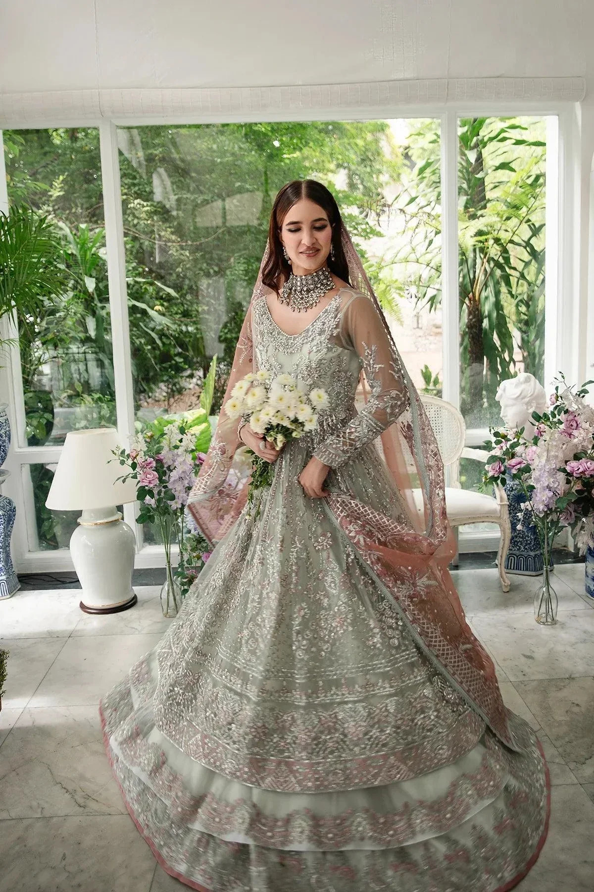 AJR Couture | Alif Luxury Wedding Formals 23 | Wisteria -  AJR Couture Bridal - Original Designer Dress - House of Maryam