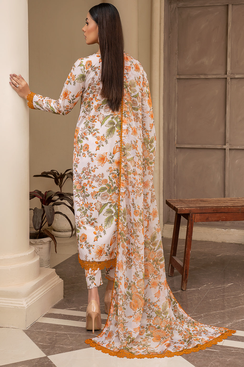 Zarif | Prints 24 | ZPR 05 ELLIE by Designer Zarif - House of Maryam - Pakistani Designer Ethnic Wear in {{ shop.shopifyCountryName }}