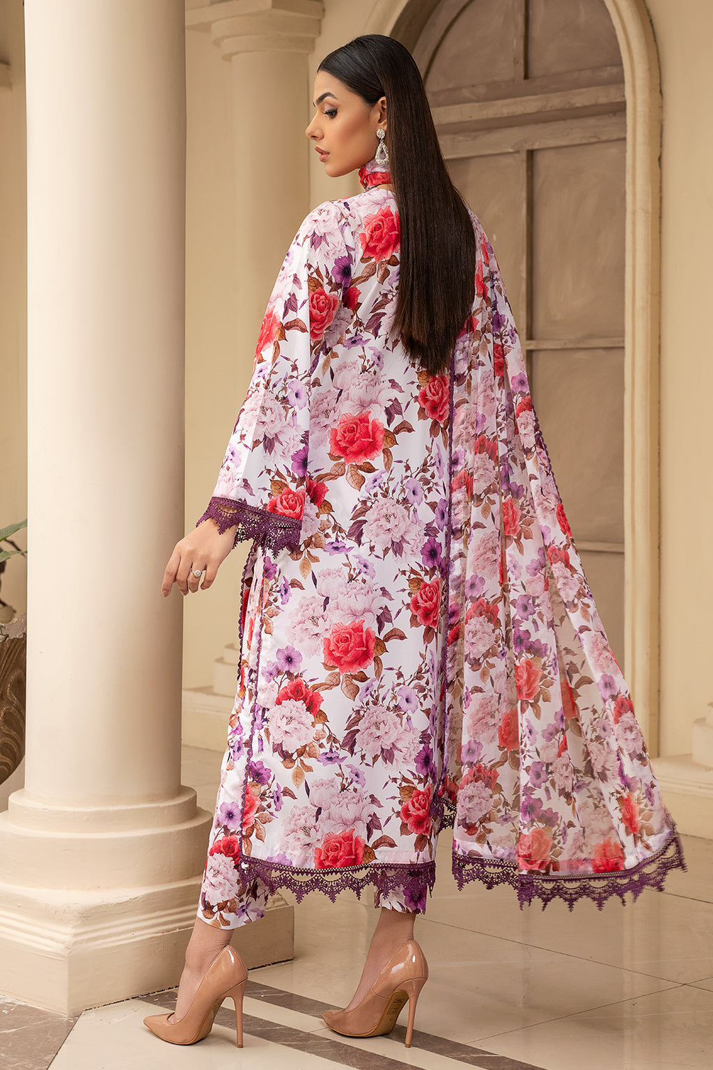 Zarif | Prints 24 | ZPR 03 CELINA by Designer Zarif - House of Maryam - Pakistani Designer Ethnic Wear in {{ shop.shopifyCountryName }}