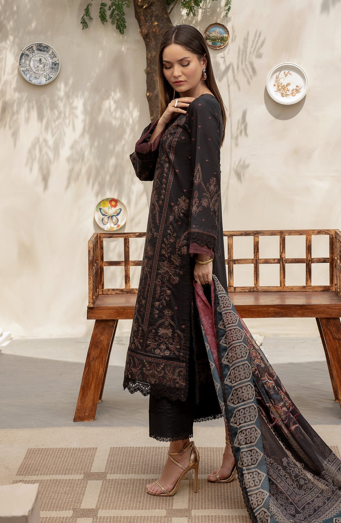 Zarif | Festive Lawn | ZFL 03 JEMIMA -  Zarif Luxury - Original Designer Dress - House of Maryam