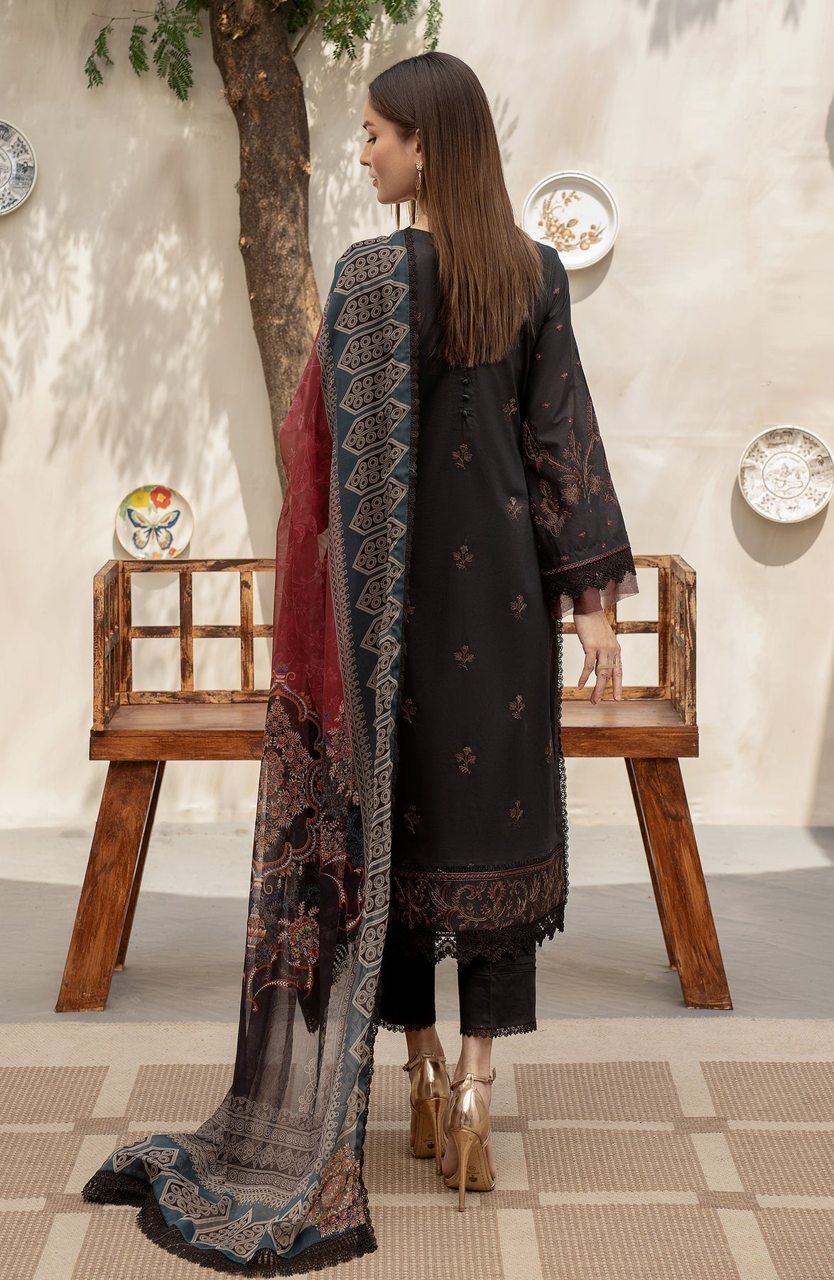 Zarif | Festive Lawn | ZFL 03 JEMIMA by Designer Zarif - House of Maryam - Pakistani Designer Ethnic Wear in {{ shop.shopifyCountryName }}