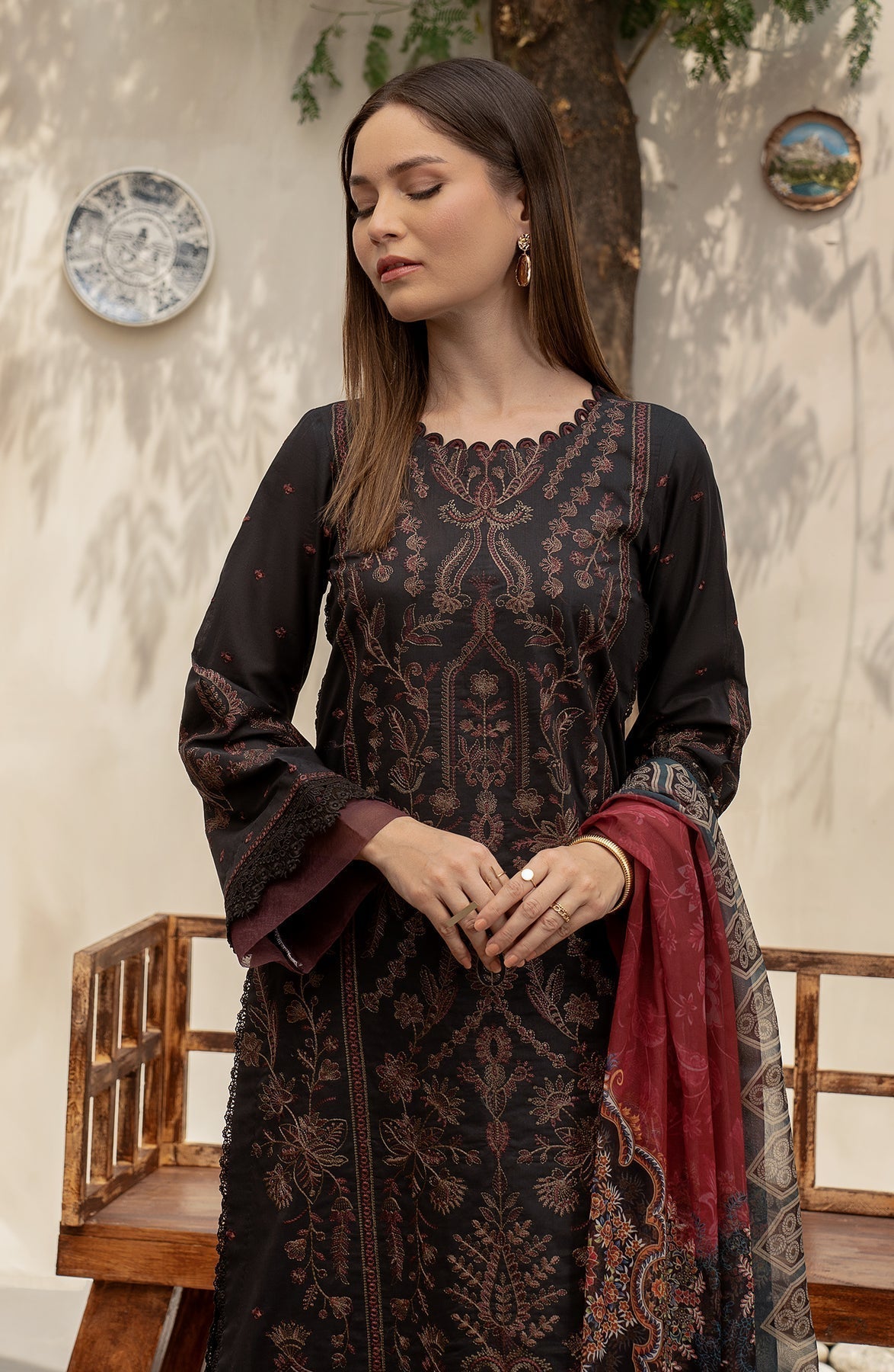 Zarif | Festive Lawn | ZFL 03 JEMIMA by Designer Zarif - House of Maryam - Pakistani Designer Ethnic Wear in {{ shop.shopifyCountryName }}