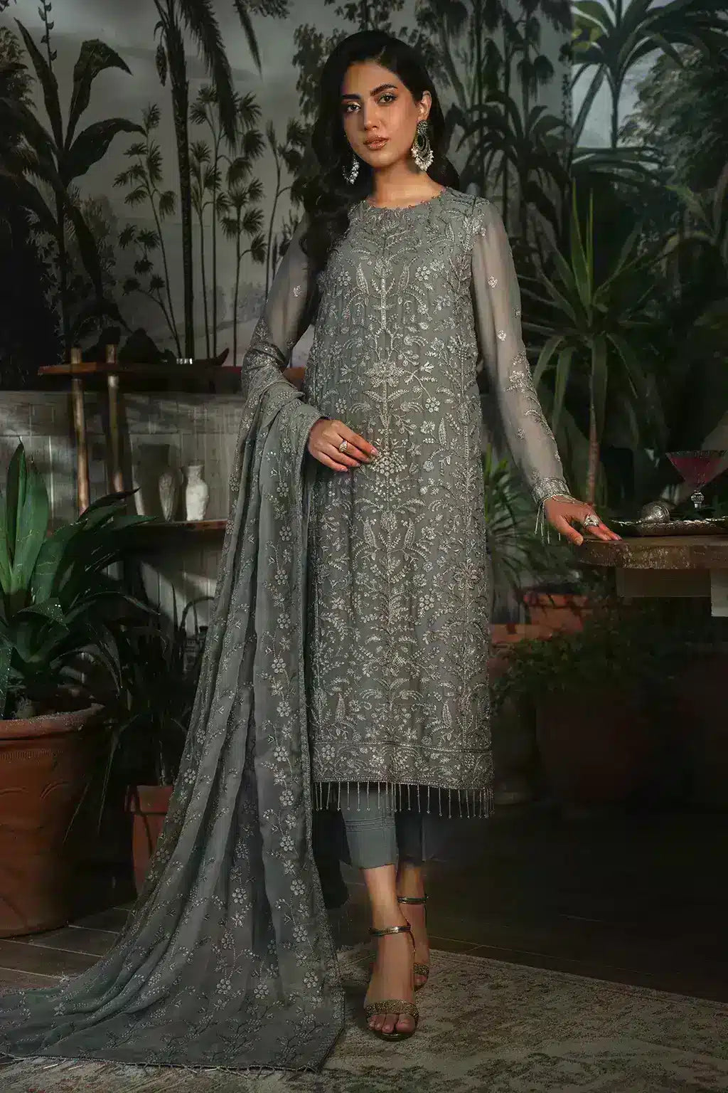 Zarif | LA ROSELLA Formals | ZLR 07 NOIR -  Zarif Formal - Original Designer Dress - House of Maryam