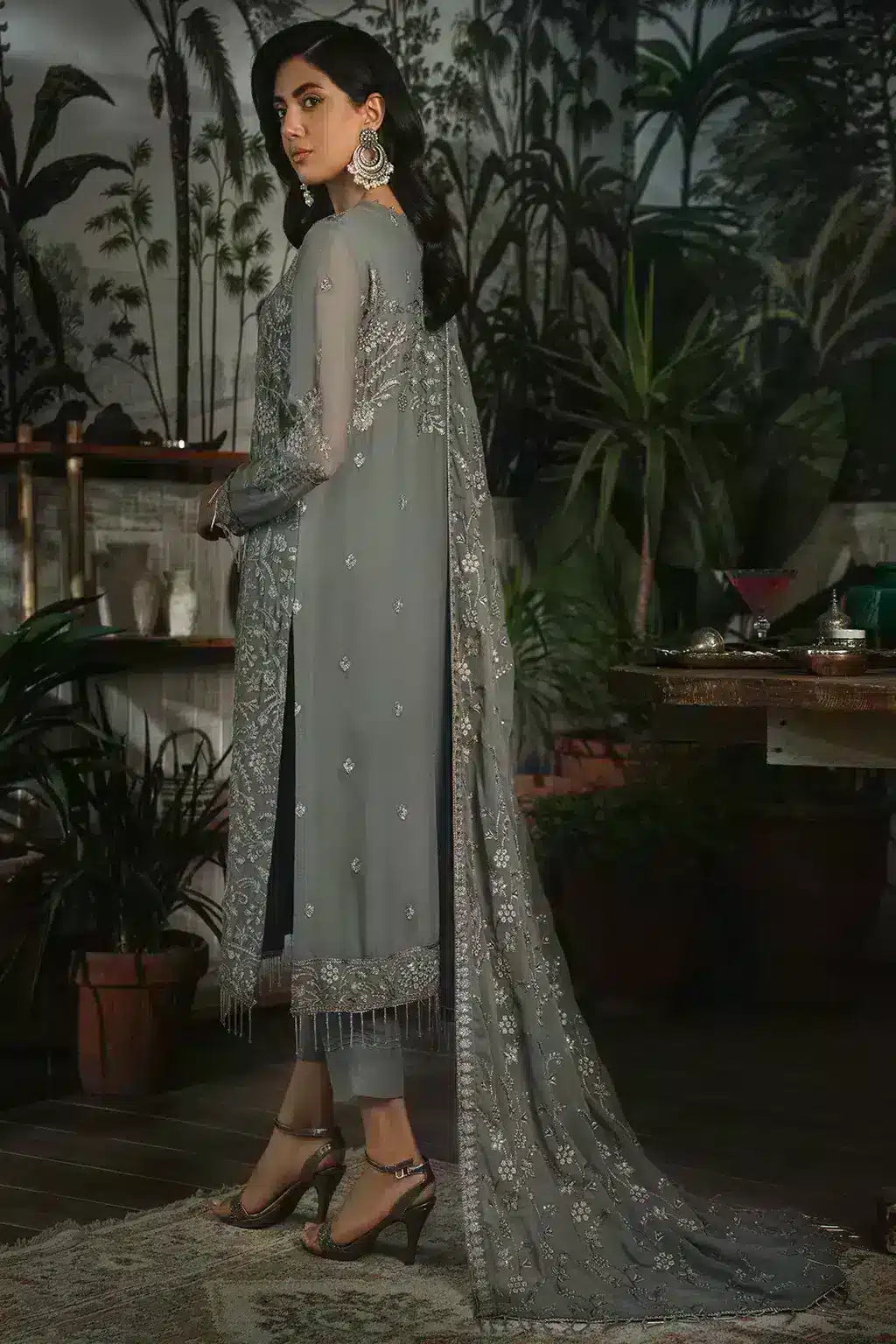 Zarif | LA ROSELLA Formals | ZLR 07 NOIR -  Zarif Formal - Original Designer Dress - House of Maryam