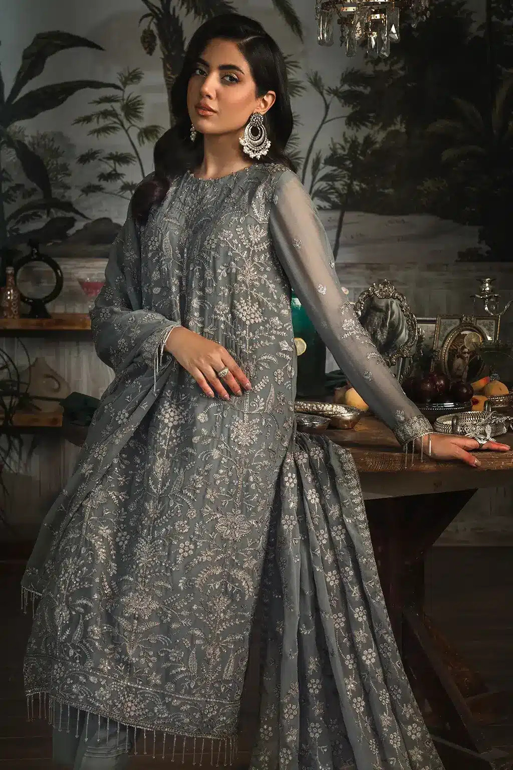 Zarif | LA ROSELLA Formals | ZLR 07 NOIR -  Zarif Formal - Original Designer Dress - House of Maryam
