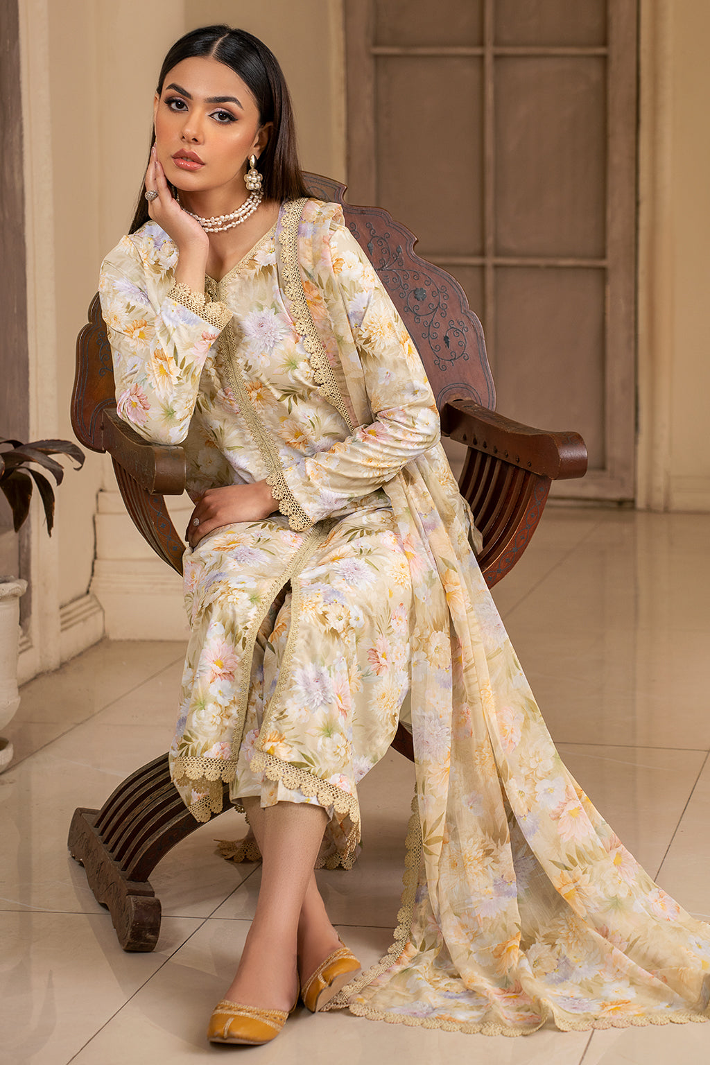 Zarif | Prints 24 | ZPR 02 AURORA -  Zarif Formal - Original Designer Dress - House of Maryam