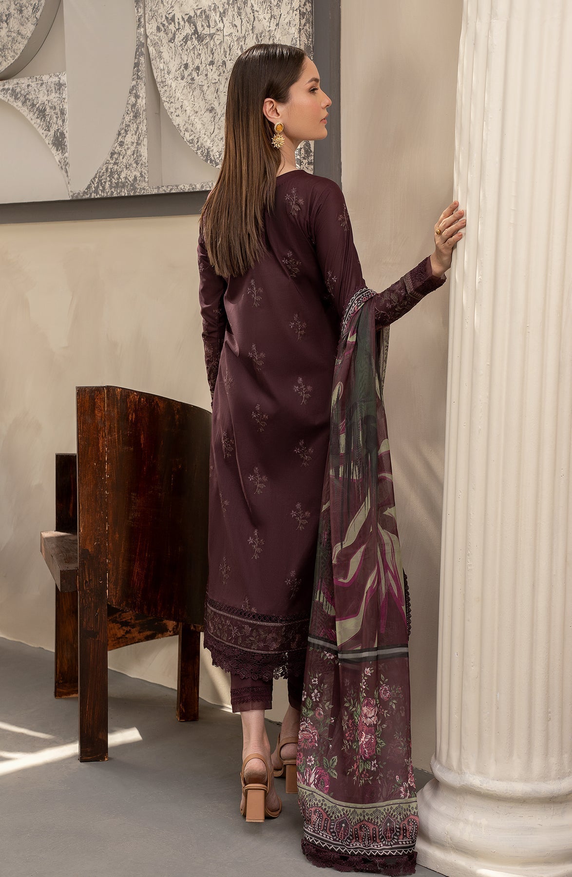 Zarif | Festive Lawn | ZFL 05 MIRAAL -  Zarif Luxury - Original Designer Dress - House of Maryam