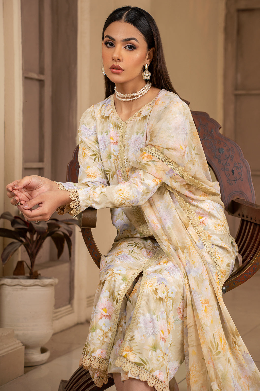 Zarif | Prints 24 | ZPR 02 AURORA by Designer Zarif - House of Maryam - Pakistani Designer Ethnic Wear in {{ shop.shopifyCountryName }}