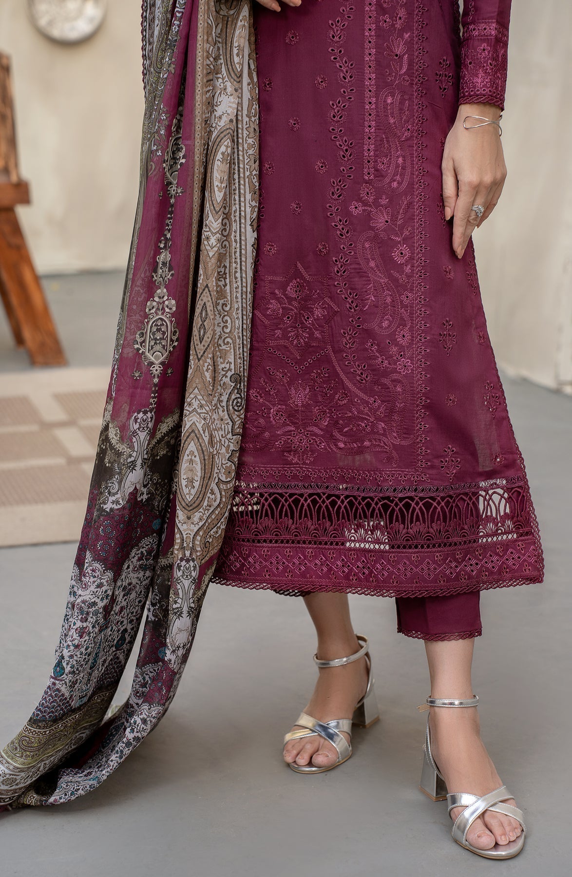 Zarif | Festive Lawn | ZFL 01 RAHAA -  Zarif Luxury - Original Designer Dress - House of Maryam