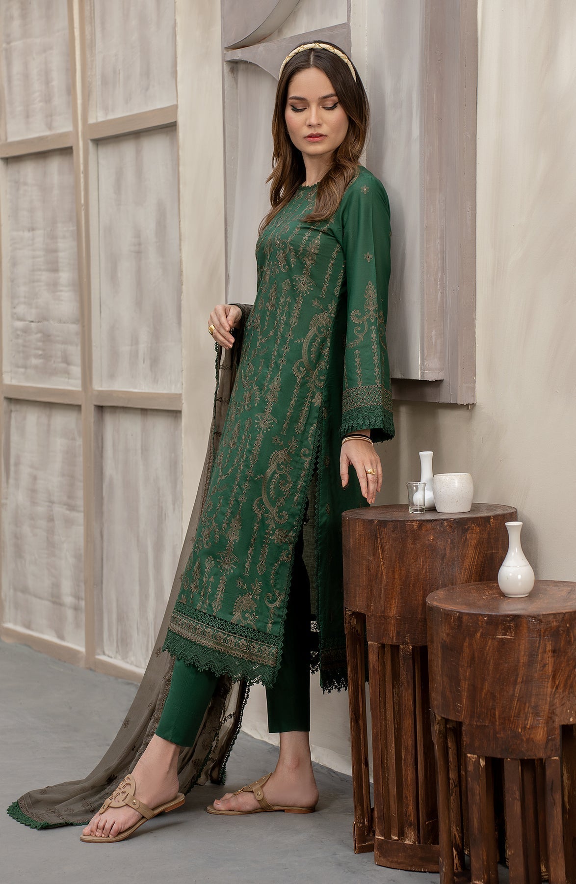 Zarif | Festive Lawn | ZFL 06 LIVIA by Designer Zarif - House of Maryam - Pakistani Designer Ethnic Wear in {{ shop.shopifyCountryName }}