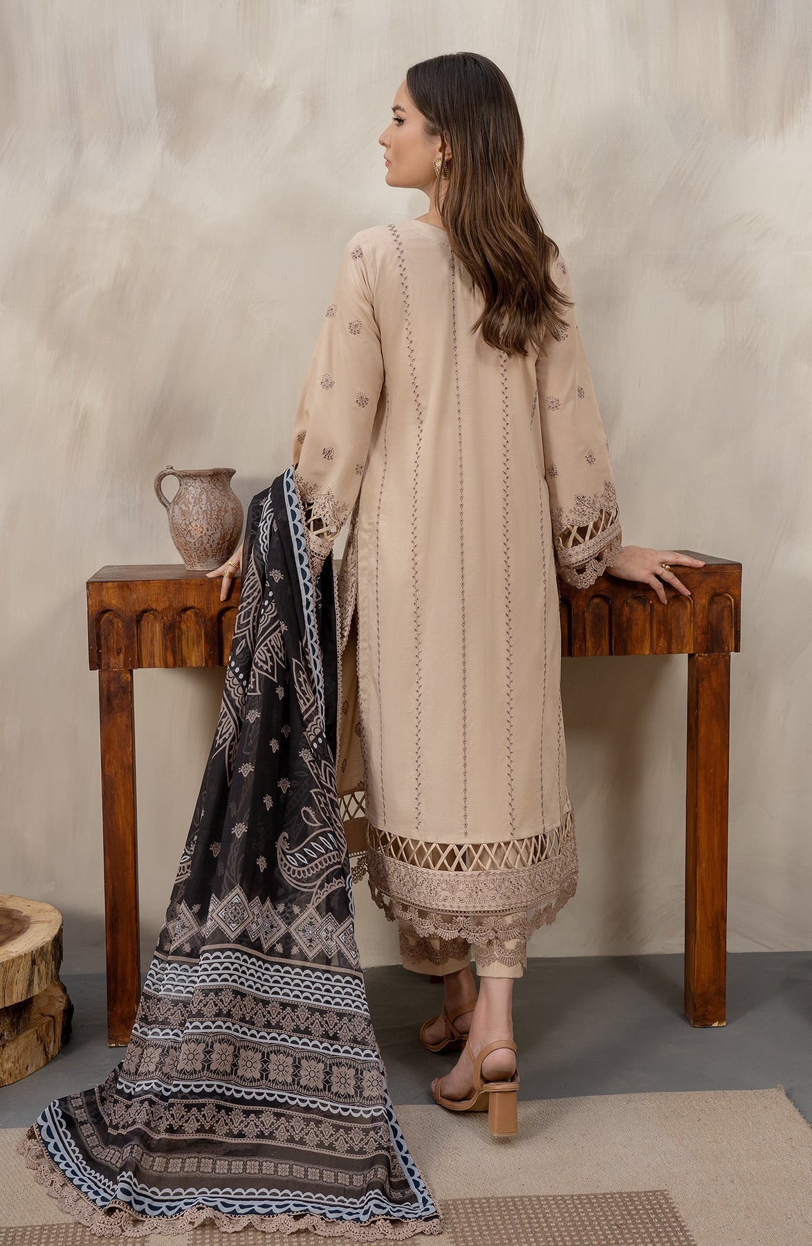 Zarif | Festive Lawn | ZFL 07 CHAMILA -  Zarif Luxury - Original Designer Dress - House of Maryam