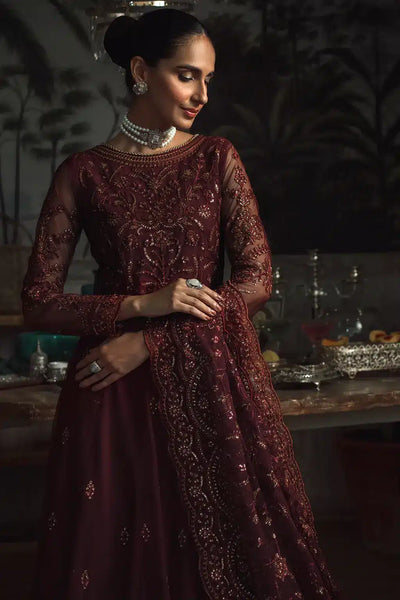 Zarif | LA ROSELLA Formals | ZLR 06 CARMINE -  Zarif Formal - Original Designer Dress - House of Maryam