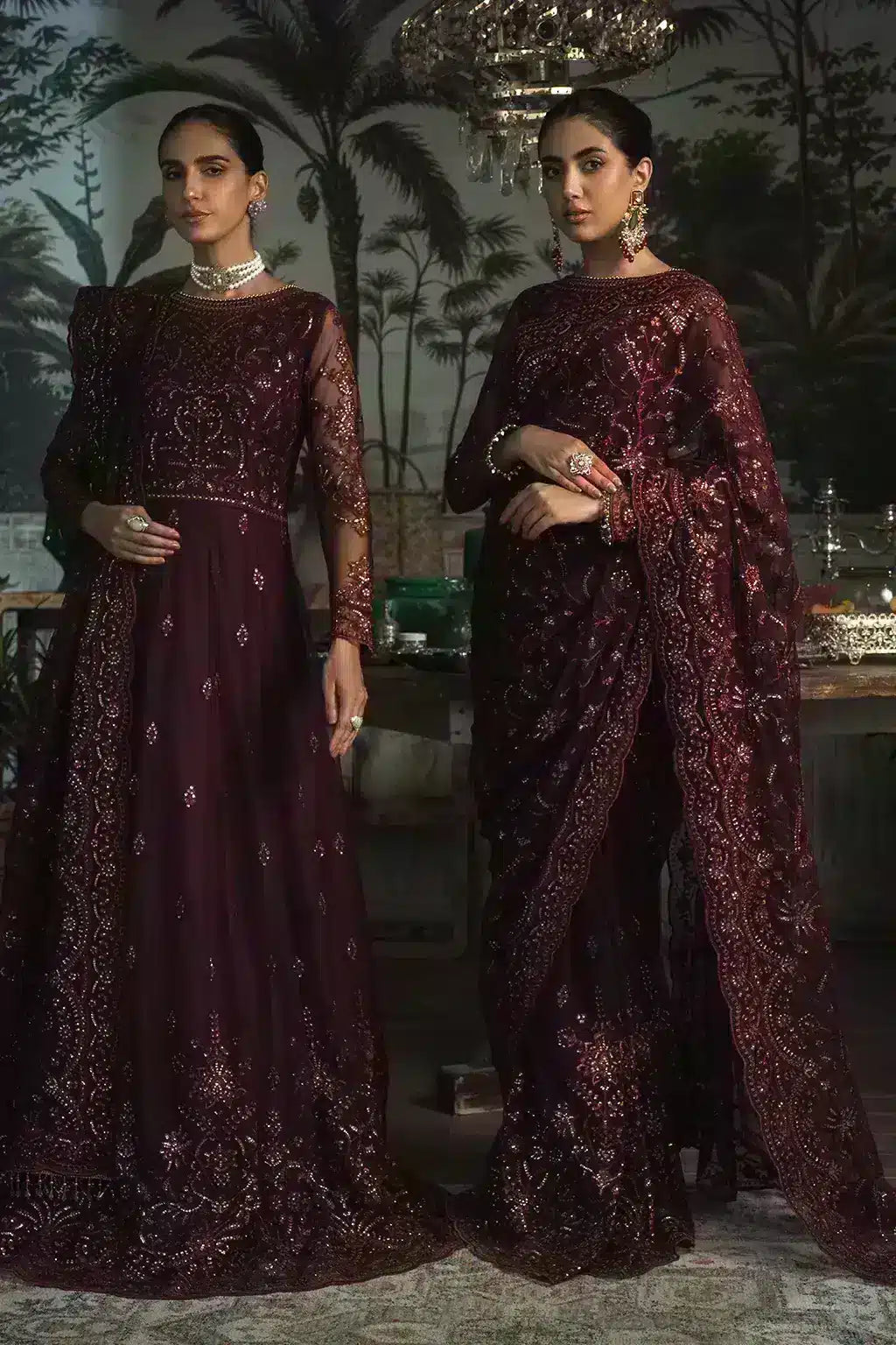 Zarif | LA ROSELLA Formals | ZLR 06 CARMINE -  Zarif Formal -  House of Maryam