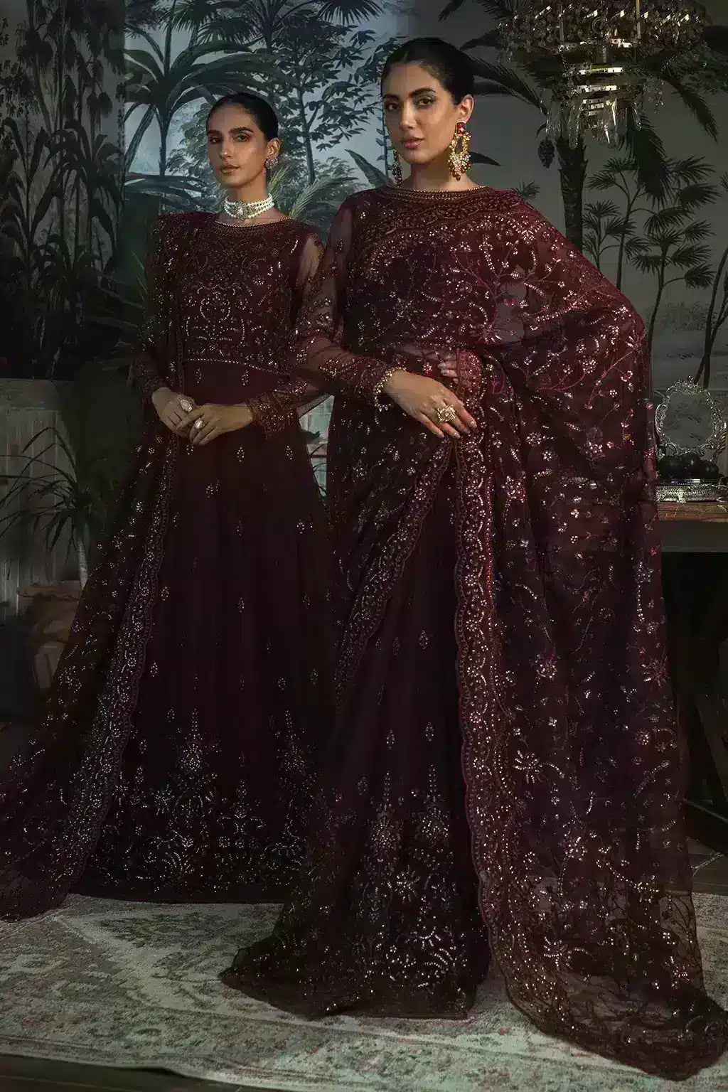 Zarif | LA ROSELLA Formals | ZLR 06 CARMINE -  Zarif Formal -  House of Maryam