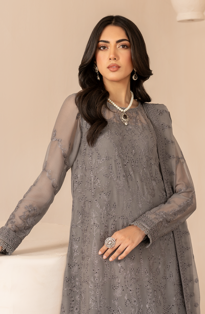 Zarif | Chiffon Edit | ZL 05 AYMAH -  Zarif Formal - Original Designer Dress - House of Maryam