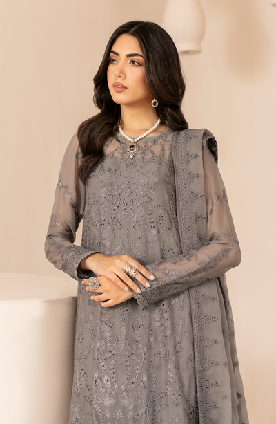 Zarif | Chiffon Edit | ZL 05 AYMAH -  Zarif Formal - Original Designer Dress - House of Maryam
