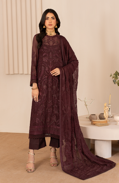 Zarif | Chiffon Edit | ZL 03 HALA -  Zarif Formal - Original Designer Dress - House of Maryam