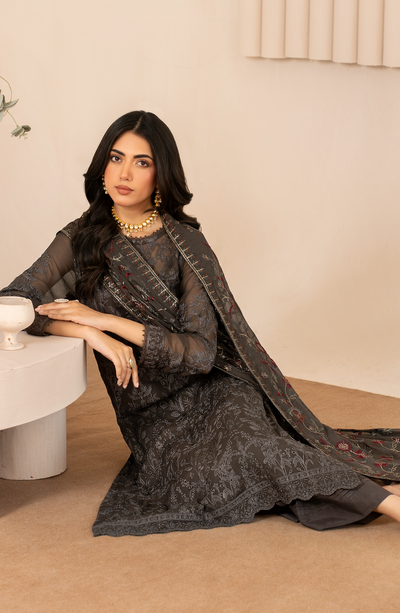 Zarif | Chiffon Edit | ZL 01 FAHIMA -  Zarif Formal - Original Designer Dress - House of Maryam