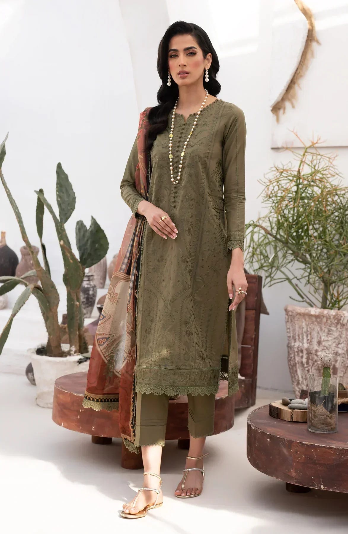 Zarif | Eid Lawn 24| ZL 06 REMIAH -  Zarif Luxury - Original Designer Dress - House of Maryam