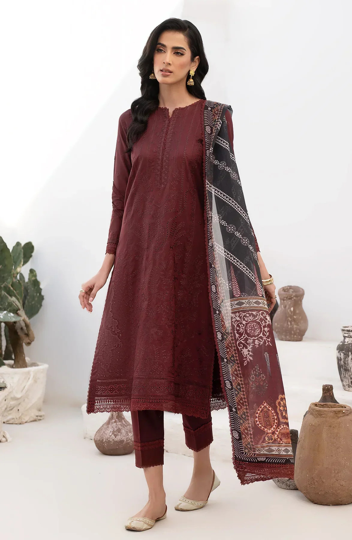 Zarif | Eid Lawn 24| ZL 02 ELVIRA -  Zarif Luxury - Original Designer Dress - House of Maryam