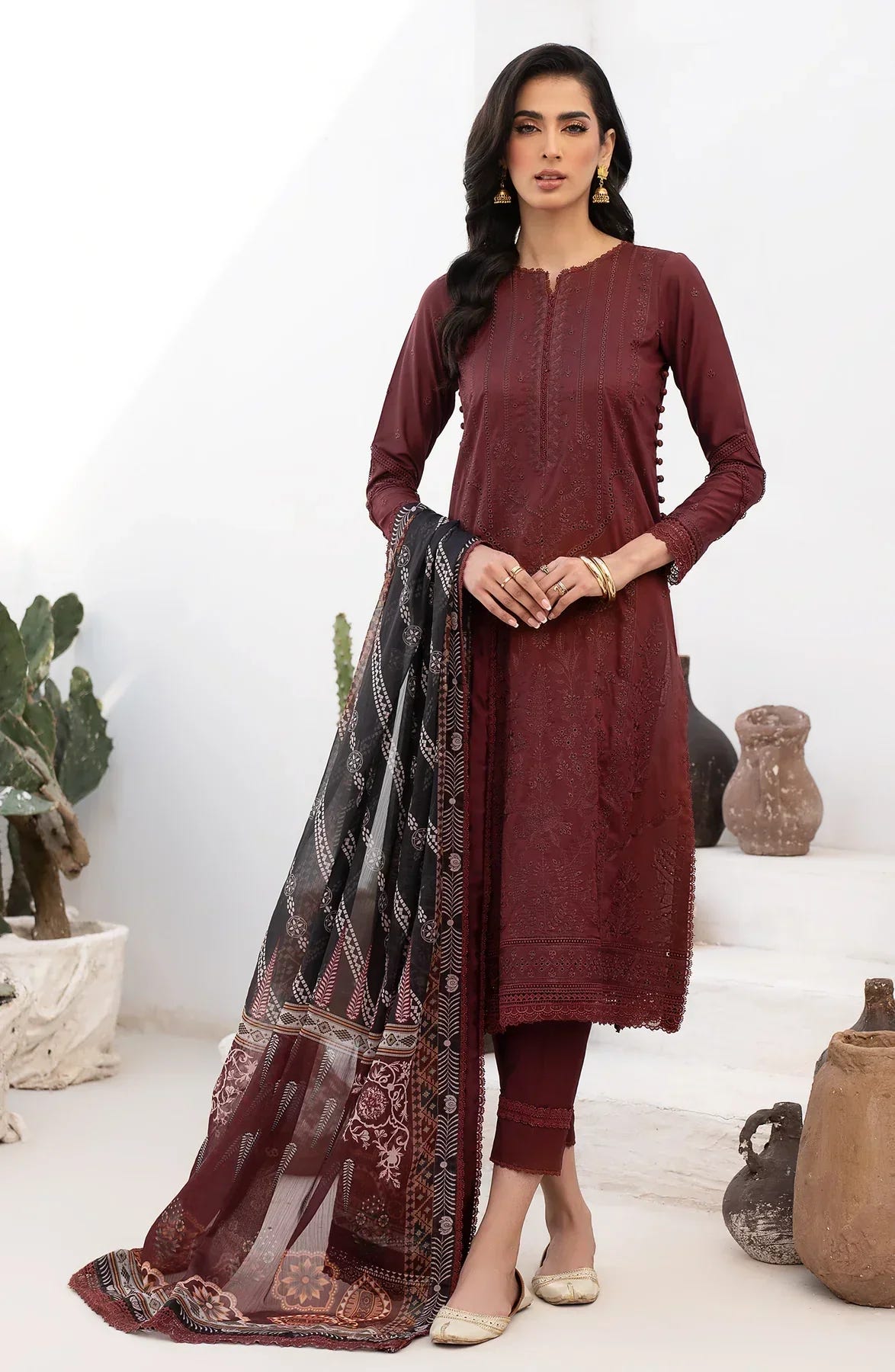 Zarif | Eid Lawn 24| ZL 02 ELVIRA -  Zarif Luxury - Original Designer Dress - House of Maryam