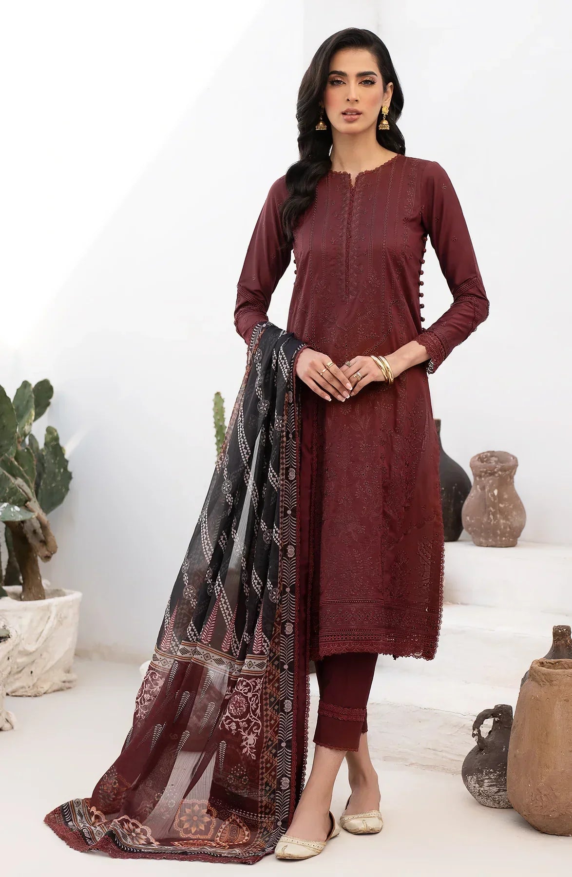 Zarif | Eid Lawn 24| ZL 02 ELVIRA -  Zarif Luxury - Original Designer Dress - House of Maryam