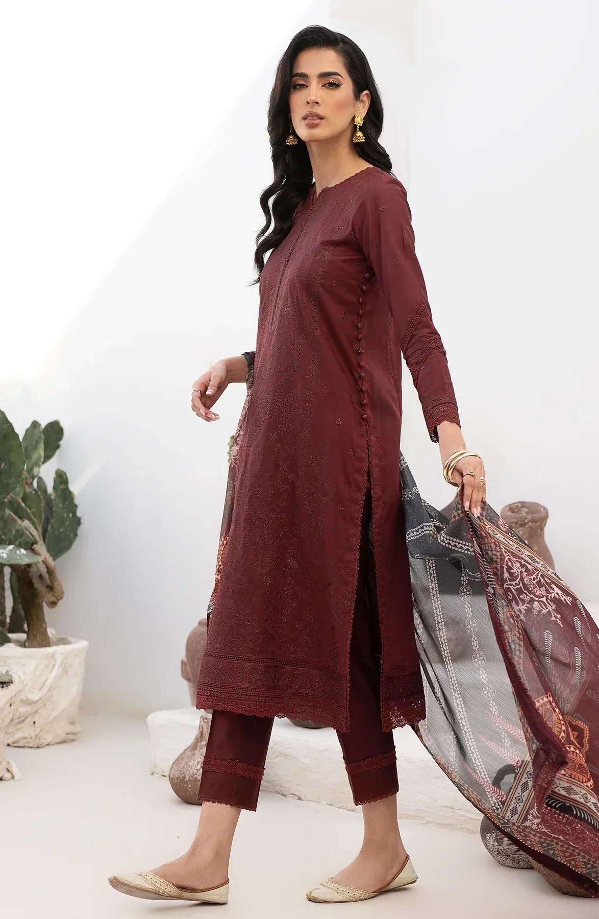 Zarif | Eid Lawn 24| ZL 02 ELVIRA -  Zarif Luxury - Original Designer Dress - House of Maryam