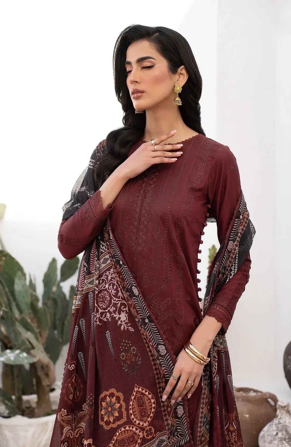 Zarif | Eid Lawn 24| ZL 02 ELVIRA -  Zarif Luxury - Original Designer Dress - House of Maryam