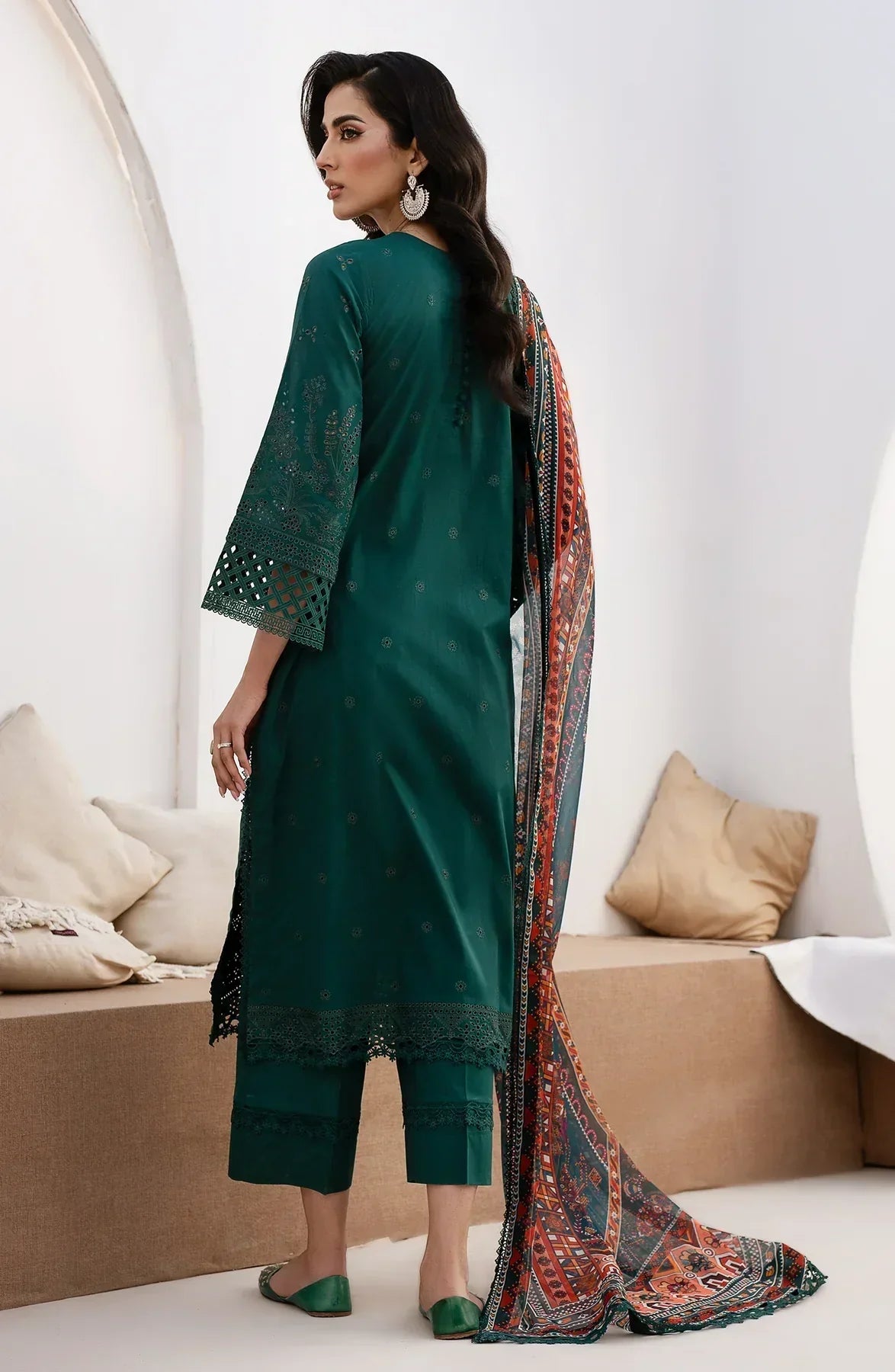 Zarif | Eid Lawn 24| ZL 01 MAPLE -  Zarif Luxury - Original Designer Dress - House of Maryam