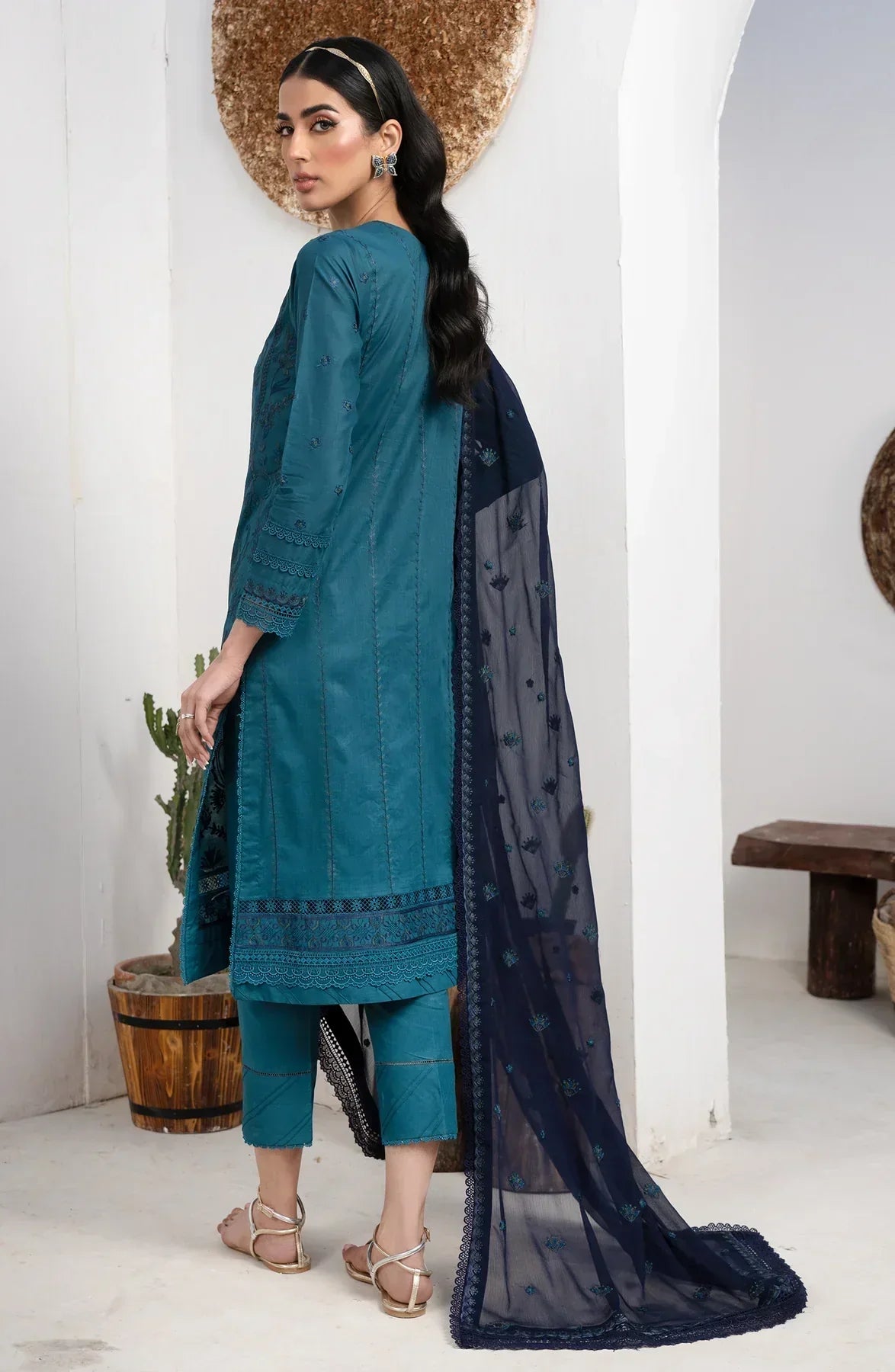 Zarif | Eid Lawn 24| ZL 07 MARINA -  Zarif Luxury - Original Designer Dress - House of Maryam