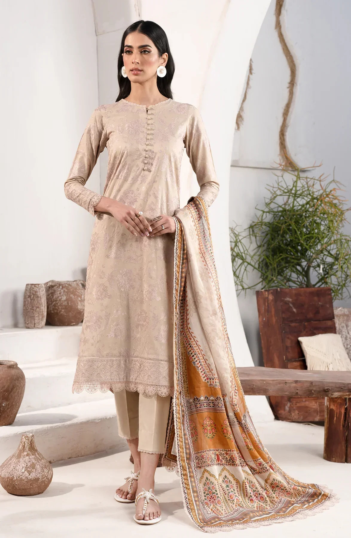 Zarif | Eid Lawn 24| ZL 08 DIVAH -  Zarif Luxury - Original Designer Dress - House of Maryam