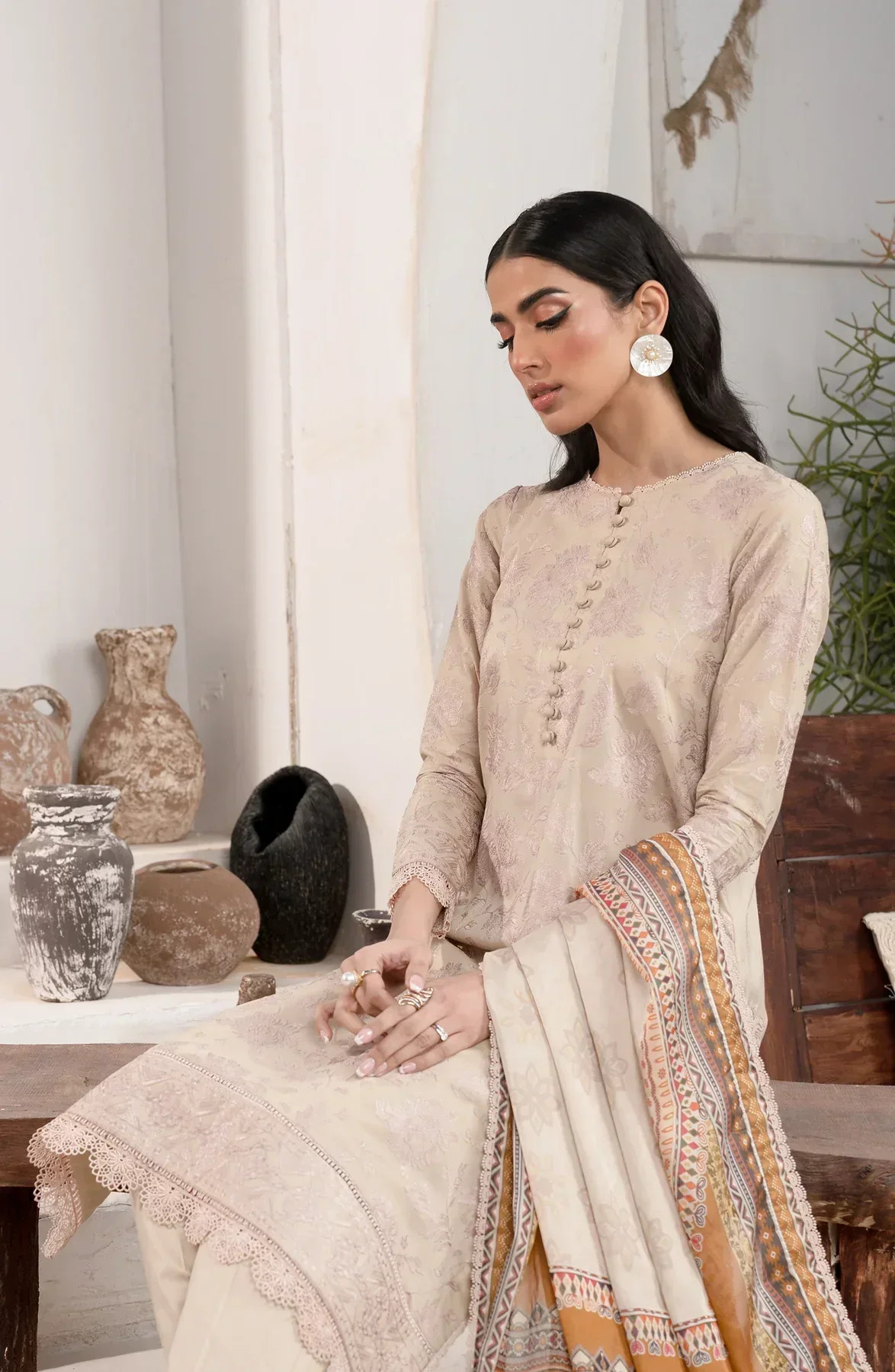 Zarif | Eid Lawn 24| ZL 08 DIVAH -  Zarif Luxury - Original Designer Dress - House of Maryam