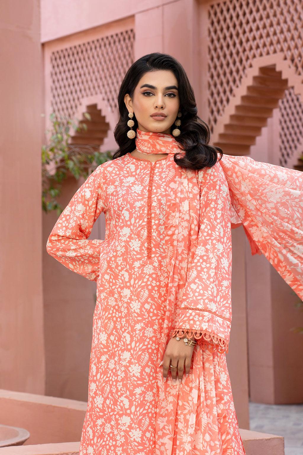 Zarif | Prints 24 | ZCP 03 GEORGIA -  Zarif Formal - Original Designer Dress - House of Maryam