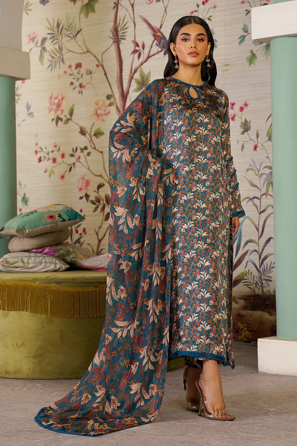 Zarif | Prints 24 | ZSP 05 ANABIYA -  Zarif Luxury - Original Designer Dress - House of Maryam