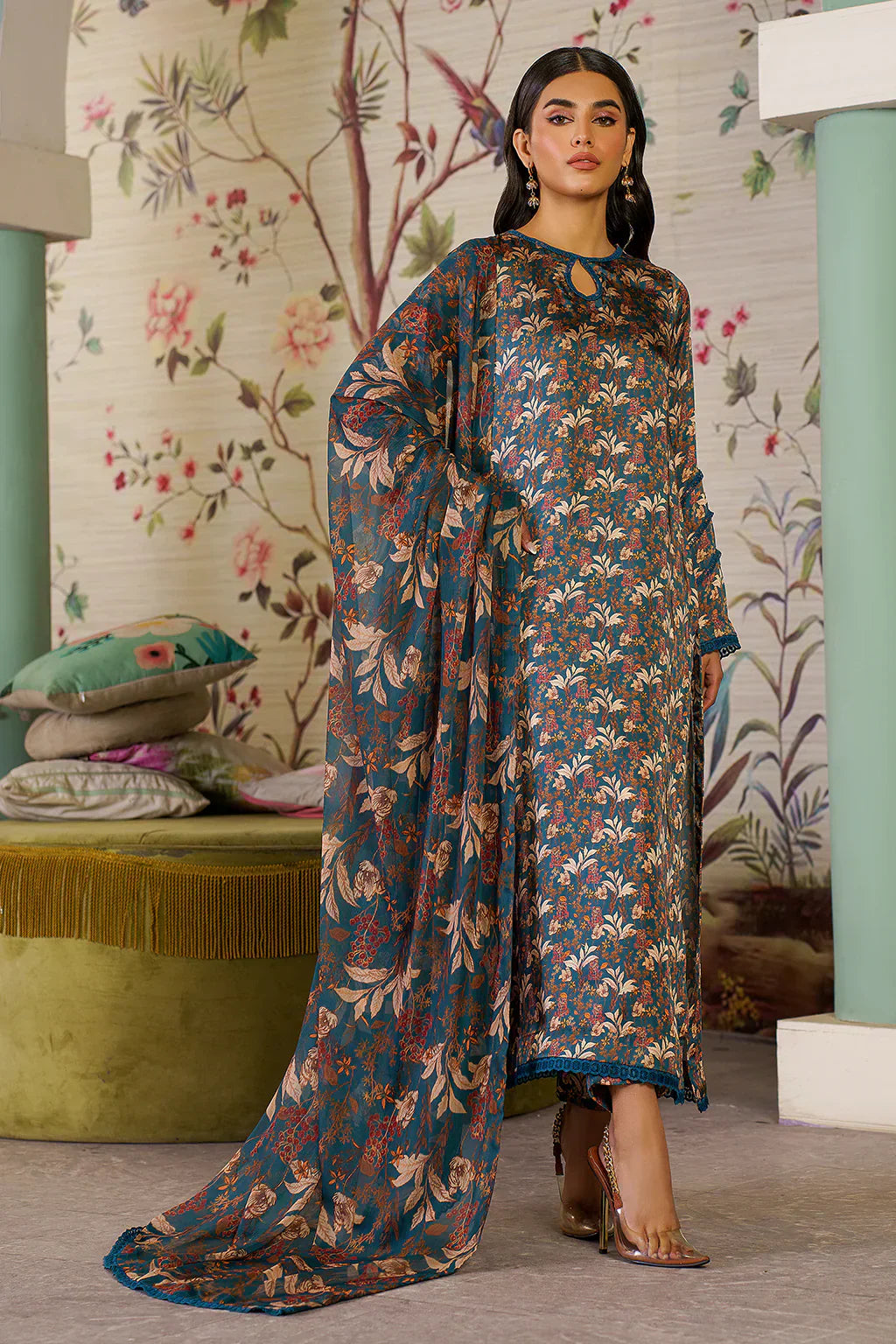 Zarif | Prints 24 | ZSP 05 ANABIYA -  Zarif Luxury - Original Designer Dress - House of Maryam