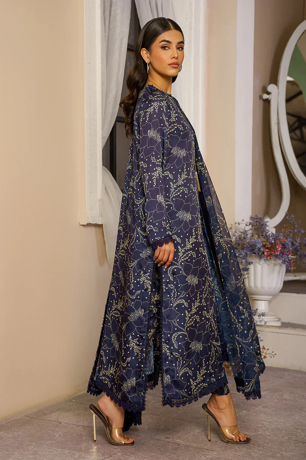 Zarif | Prints 24 | ZSP 03 BAREEN by Designer Zarif - House of Maryam - Pakistani Designer Ethnic Wear in {{ shop.shopifyCountryName }}