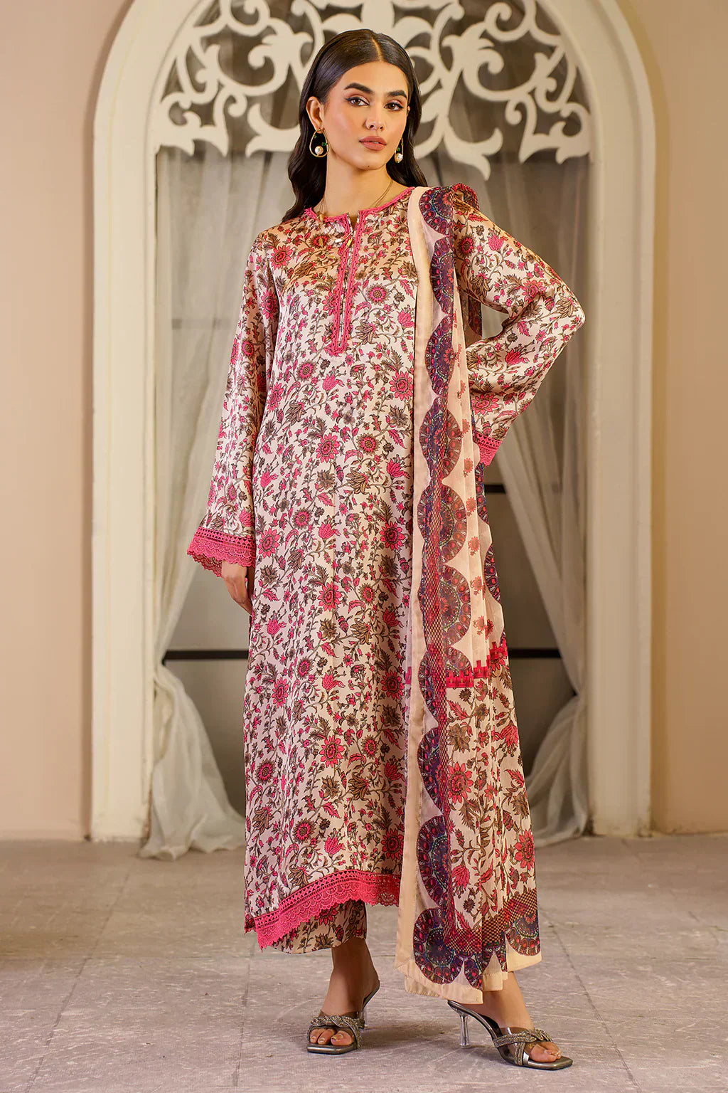 Zarif | Prints 24 | ZSP 04 GLORIA by Designer Zarif - House of Maryam - Pakistani Designer Ethnic Wear in {{ shop.shopifyCountryName }}