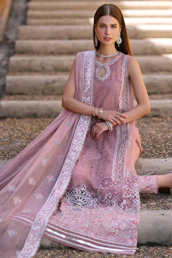Noor by Saadia Asad | Chiffon Formals 23 | D5-Zuria -  Noor by Saadia Asad Formal - Original Designer Dress - House of Maryam