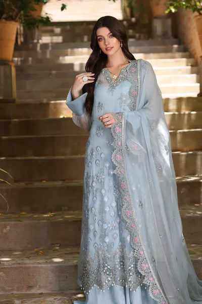 Noor by Saadia Asad | Chiffon Formals 23 | D1-Laira -  Noor by Saadia Asad Formal - Original Designer Dress - House of Maryam